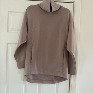 Danskin Beige High-Neck Pullover